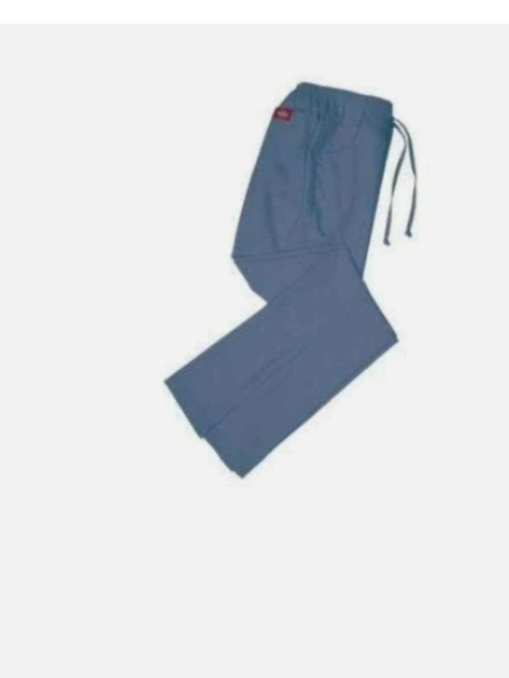 Dickies Ceil Blue Scrub Pants, Cargo, Flare Leg, Style 51201, Size SM